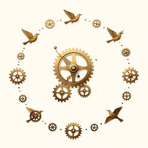 Clockwork Birds in Geometric Migration