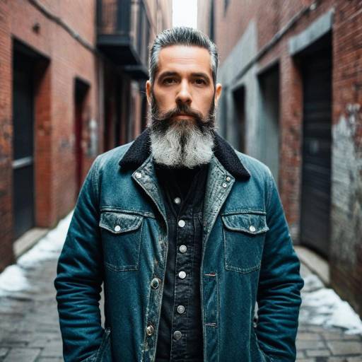 Realistic Urban Portrait of a Man