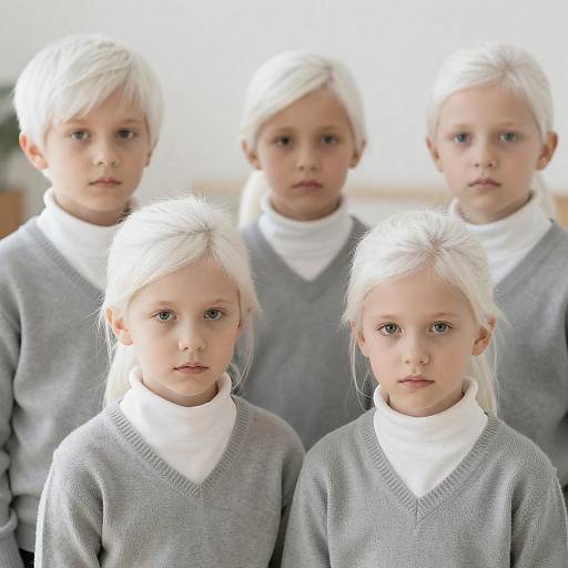 Captivating Portrait of Four Children