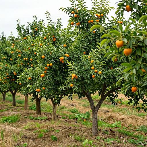 Serene Orchard of Abundant Harmony