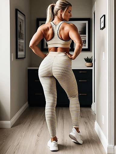 Fitness Photography of a Strong Woman