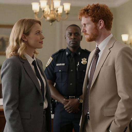 Indoor Scene with Diverse Characters