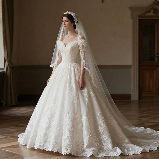 Queen Anne Style Bridal Elegance