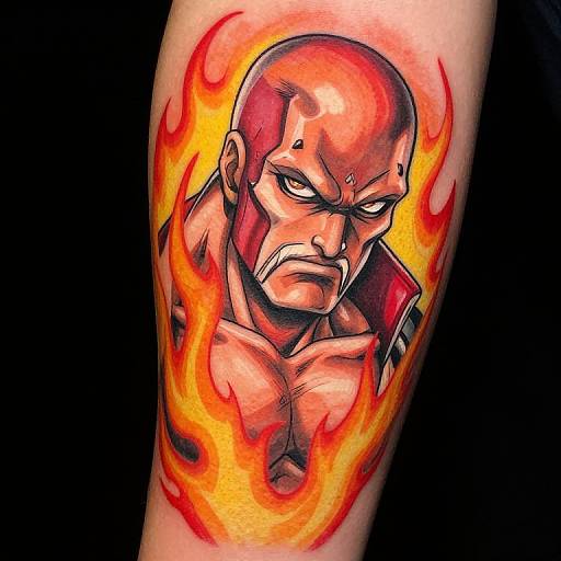 Vash the Stampede Forearm Tattoo