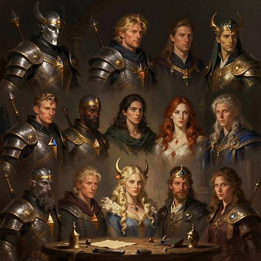 Fantasy RPG Character Portraits