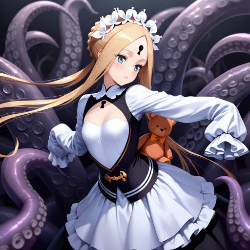 Illustration of Abigail williams (festival outfit) (fate), fate/grand order in the style of Yana (nekoarashi)