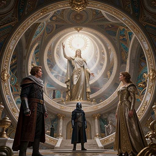 Majestic Surrealism with Hopeful Visions