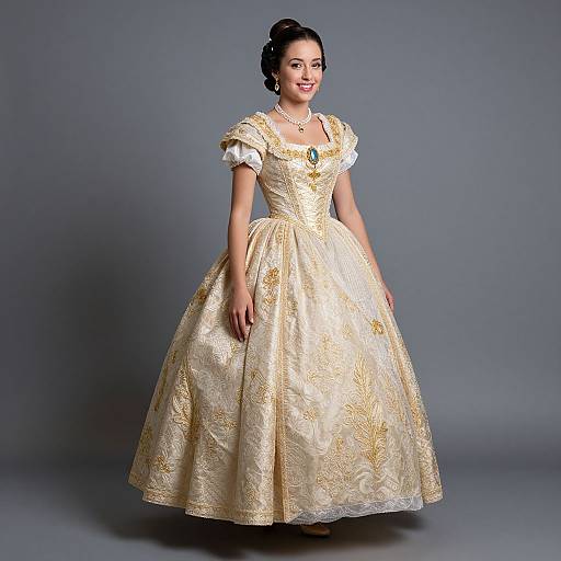 Isabela in Traditional Encanto Costume