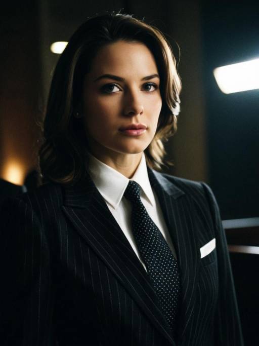 Woman in Formal Business Attire