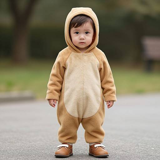 Realistic Male Adult Baby Costume Photo