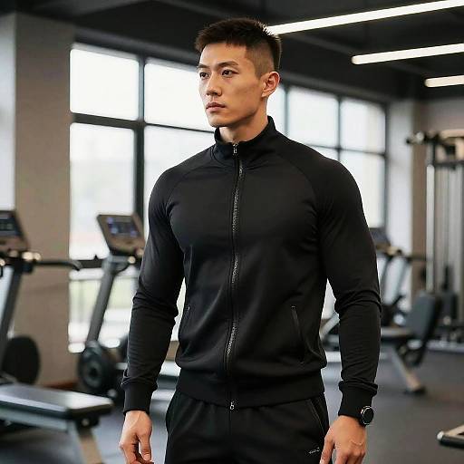 Athlete with Short Hair Undercut