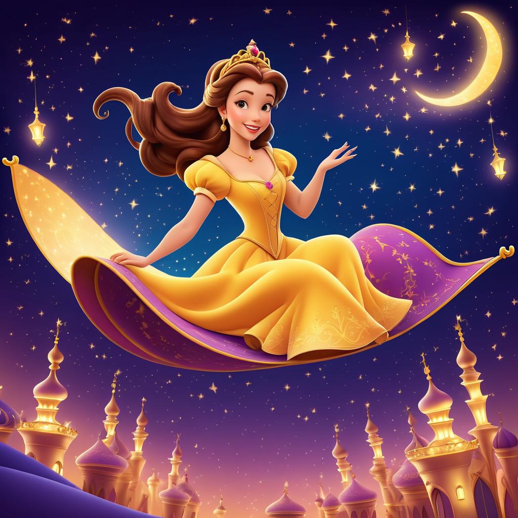 Belle's Magical Carpet Ride Adventure