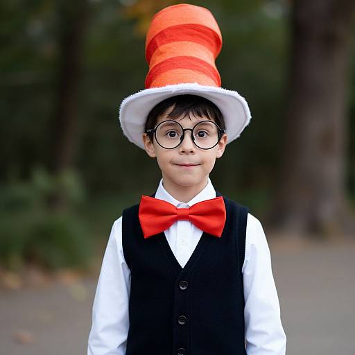 Seussical Mayor Costume Boy Outdoors