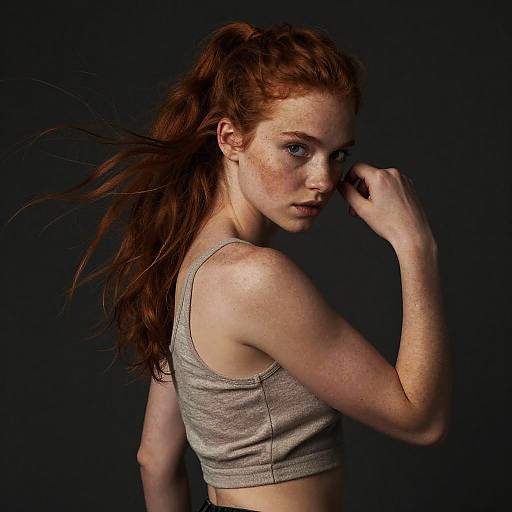 Cinematic Portrait of a Ginger Girl