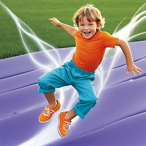 Fringes: Cosmic Slip-and-Slide of Joy