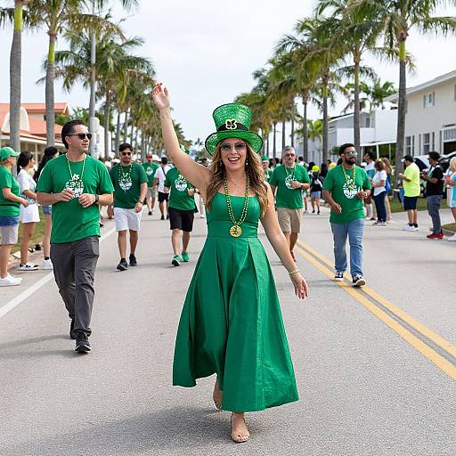 St. Patrick's Day Parade Celebration