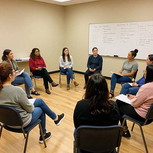 Community Group Therapy Session