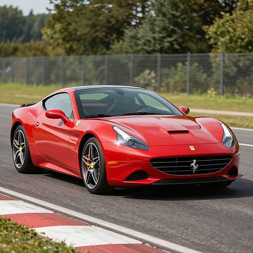 Sleek Ferrari California T Sportscar