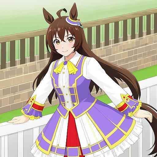 Illustration of Calstone light o (umamusume), umamusume in the style of Felutiahime