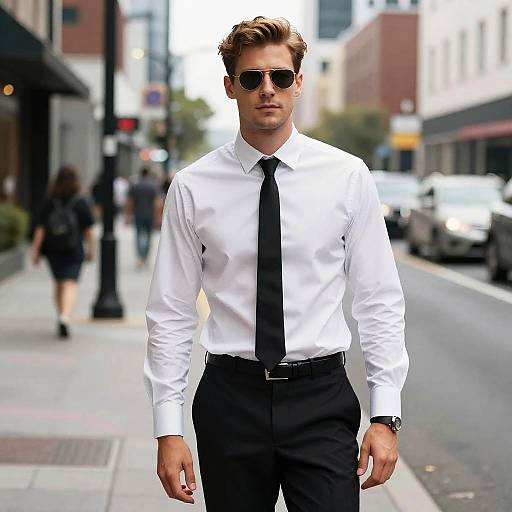 Rush Hour Street Style Man