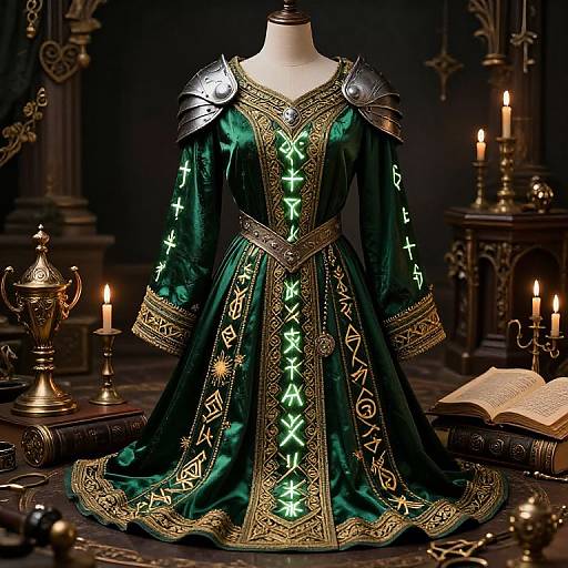 Intricate Medieval Fantasy Armor Design