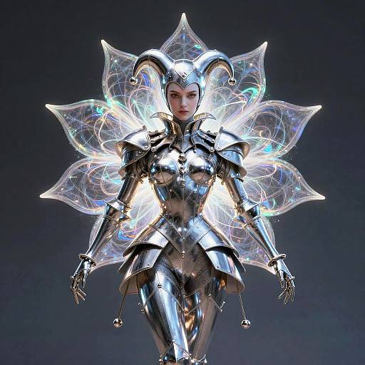 Hyperdimensional Court Jester Portrait