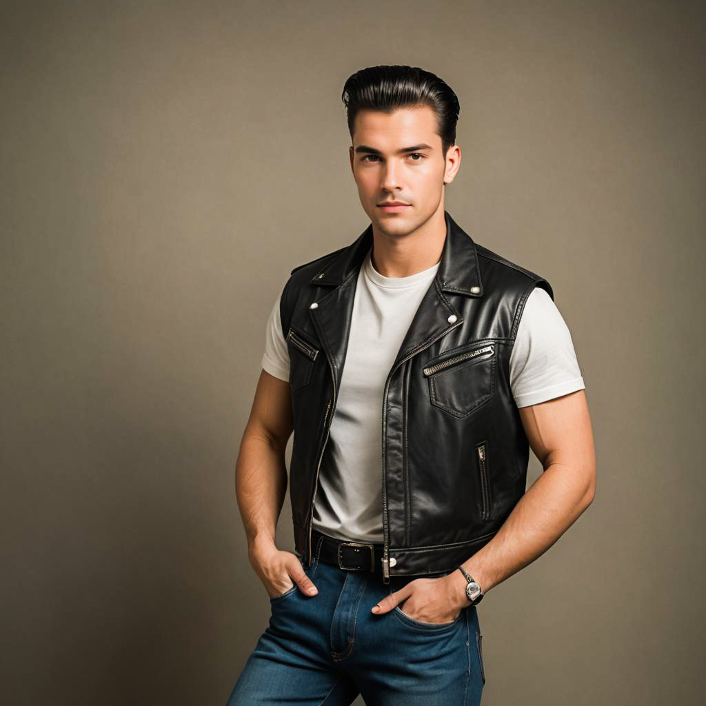 1950s Retro Greaser Photo Shoot Concept