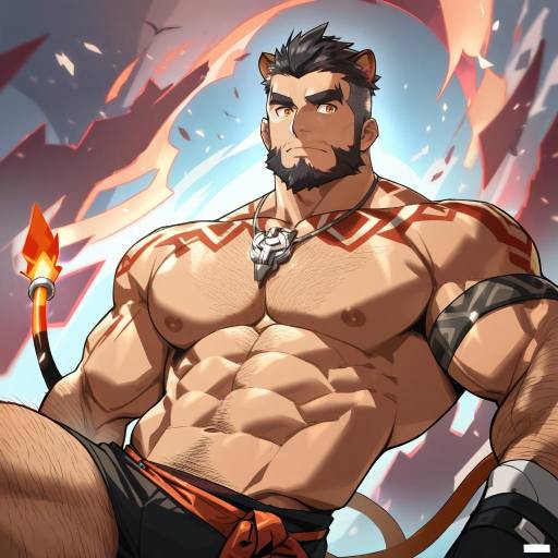 Illustration of Alca (wakatanka4), gyee in the style of Shiba itsuki