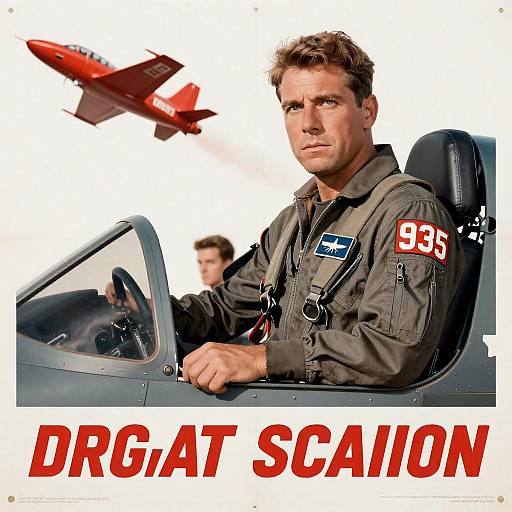 Vintage Poster: Dragnet Squadron Adventure