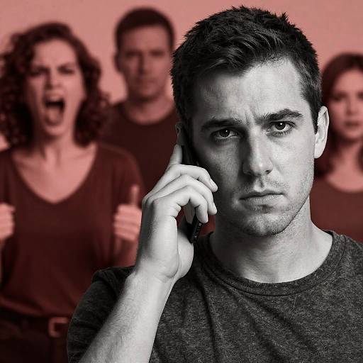 Dramatic Contrast: A Black-and-White Scene