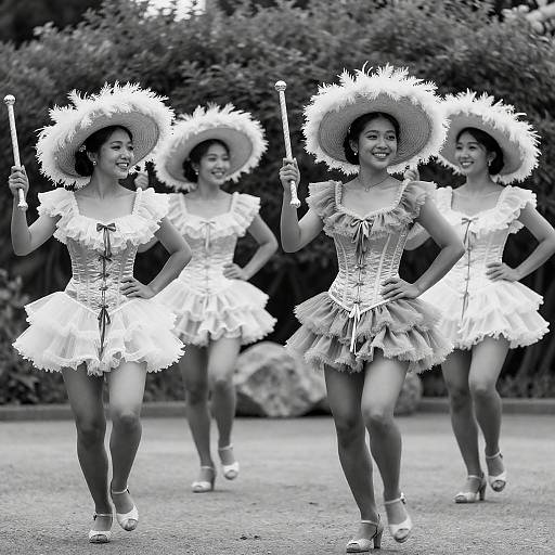 Dramatic Dance of Elegance in Nature