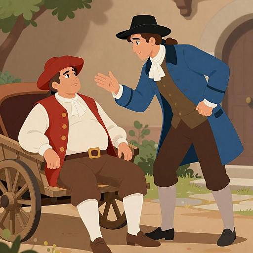 18th Century Comedy Movie Poster Design