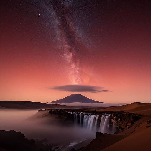 Mesmerizing Island Nightscape in 8K