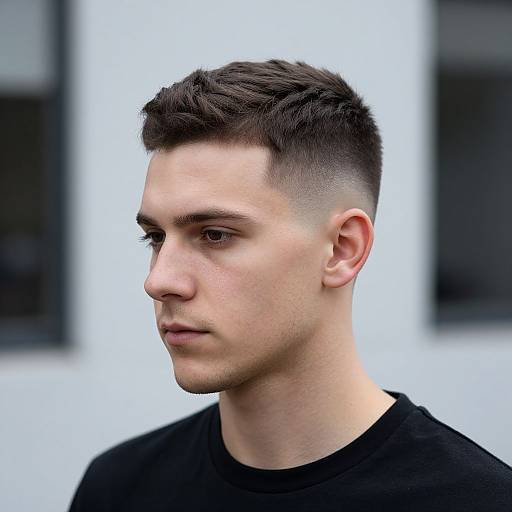 Taper Fade on Fit European Man