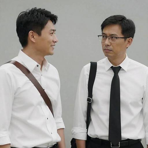 Candid Moment of Two Men Together