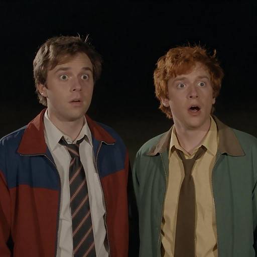 Surprised Men at Night