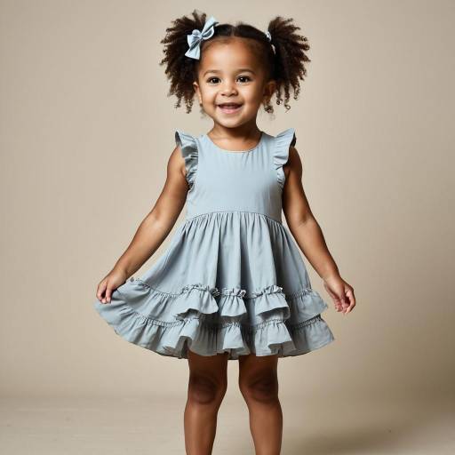 Toddler in High Fashion Sundress Photo