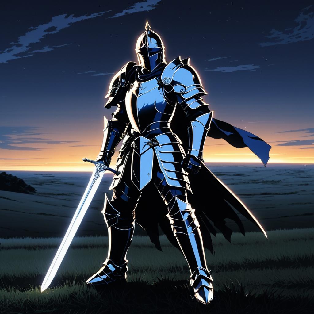 Heroic Knight in Dusk Battlefield