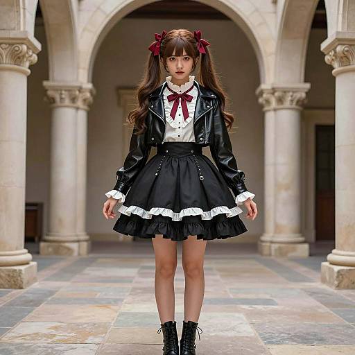 Gothic Lolita Cruella Costume Inspiration