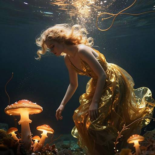 Mystical Underwater Golden Essence