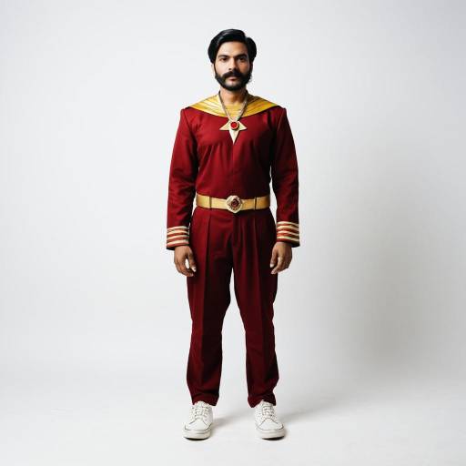 Man in Shaktimaan Costume