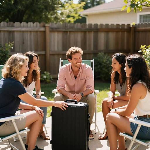 Casual Backyard Gathering with Friends