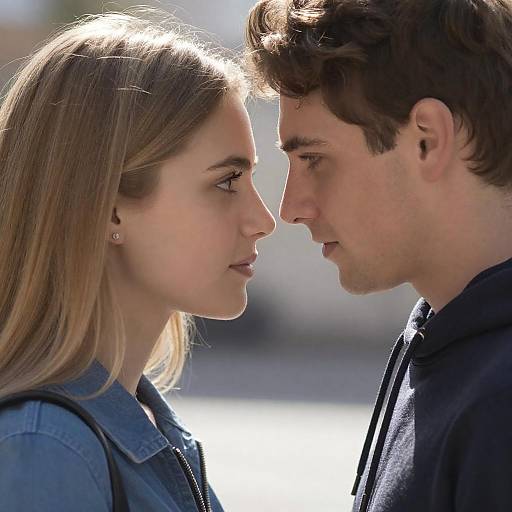 Intimate Portrait of a Young Couple