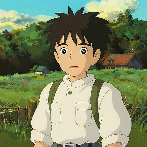 Whimsical Lofi Fairy Tale Portrait