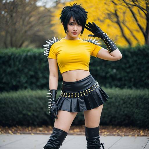 Vibrant Jubilee Cosplay Costume Concept