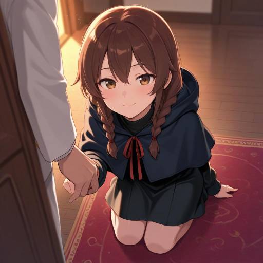 Anxious Admiral Kancolle Portrait