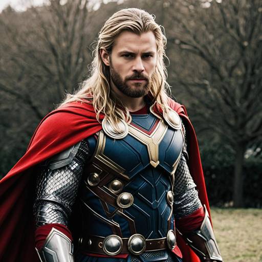Realistic Mighty Thor Adult Costume Design