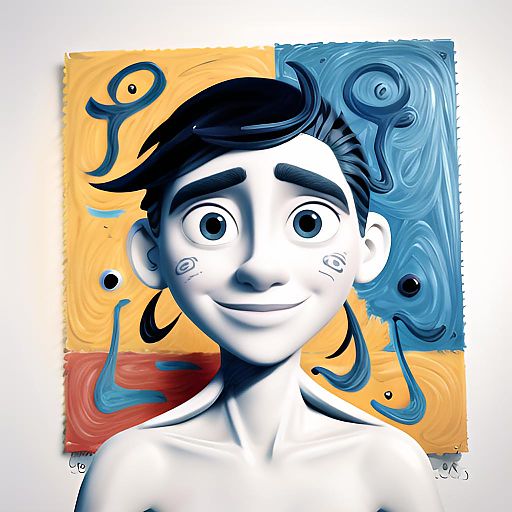 Modernist Abstract Art Inspired by Masters