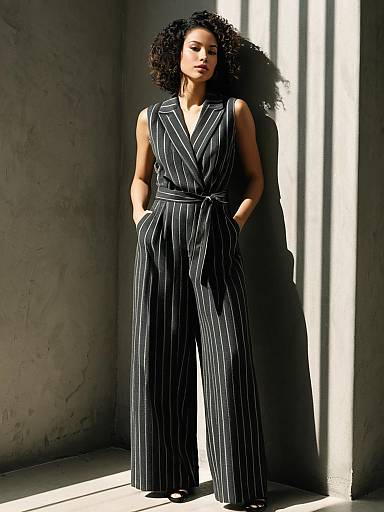 Cinematic Fashion Photography of Elegant Jumpsuit