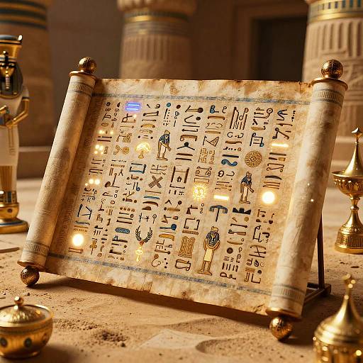 Ancient Egyptian Hieroglyphic Interface